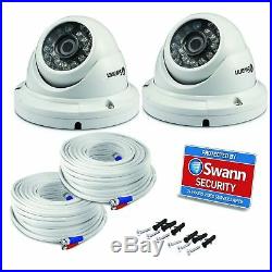 Swann 4575 4 Channel DVR 2TB Recorder 2xT852 2xT854 1080P HD 4 Camera CCTV Kit