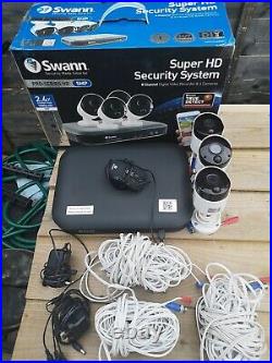 Swann 5MP 2.4k Super HD NVR & 3x 5MP Bullet Cameras 2TB HDD KIT-NVR-7450