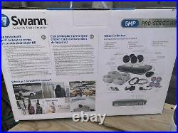 Swann 5MP 2.4k Super HD NVR & 3x 5MP Bullet Cameras 2TB HDD KIT-NVR-7450