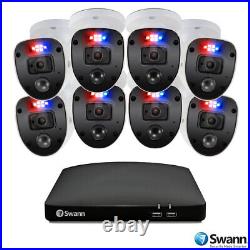 Swann 8 4680 8 Channel 1TB DVR HD 8 x 1080SL Heat Sense Camera CCTV Enforcer Kit