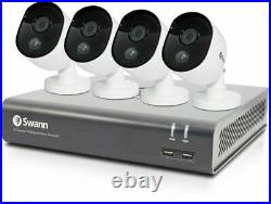 Swann DVR8 4580 8 Channel 1TB 4 x PRO-1080MSB Thermal Sensing Cameras CCTV Kit