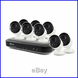 Swann DVR8 4980 8 Channel 2TB Super HD 8x 5MP Thermal Sensing Cameras CCTV Kit