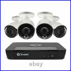 Swann NVR8-7450 5MP 8 Channel NVR 2TB 6x NHD-855 5MP Super HD Cameras CCTV Kit