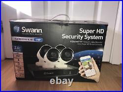 Swann NVR8 7450 8 Channel 5MP Super HD DVR 2TB HDD 5MP NHD-855 Cameras CCTV Kit