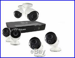 Swann NVR8-8580 8 Channel NVR 2TB 6x NHD-885 8MP 4K Ultra HD Cameras CCTV Kit