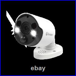 Swann NVR 8780 8 Channel 4K Recorder 2TB 4 x 887MSB/FB Hybrid Spotlight CCTV Kit
