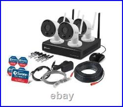 Swann NVW-490 1TB 4x 1080p WiFi Monitoring System CCTV Kit IP Wireless Cameras