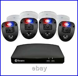 Swann Security CCTV Kit, 8 Channel 1080p Full HD 1TB HDD DVR-4680 with 4 x