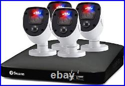 Swann Security CCTV Kit, 8 Channel 1080p Full HD 1TB HDD DVR-4680 with 4 x PRO-1