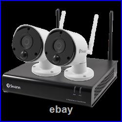 Swann Wireless CCTV System Monitoring Kit with IP Cameras NVW-485 2TB 4x 1080p