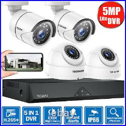 TOGAURD 1080P HD CCTV Camera Security System Kit 8CH DVR Outdoor IR Night Vision