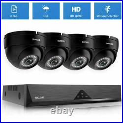 TOGUARD 5MP 8CH Home Security Camera DVR CCTV System Outdoor Night Vision Kit UK