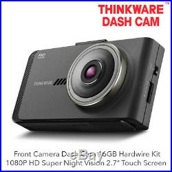 Thinkware B-X700-HW Front Camera 1080P HD 2.7 LCD Dash Cam 16GB Hardwire Kit