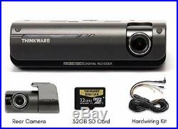 Thinkware F770 Front & Rear Dashcam Hardwire Kit, Gps, Wifi, Speed Camera, 32gb