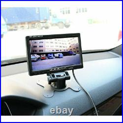 Truck Lorry Bus Dual Rear View Reversing Cameras Kit with 7 HD LCD Car Monitor