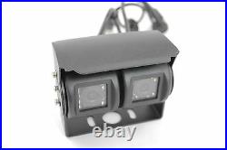 Twin Reversing Camera with Rear View & Night Vision for Motorhome PAL System