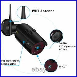 UK 4CH 1080P DVR CCTV Camera Home Security System Kit IR Outdoor Night Vision
