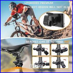 UPGRADED Bike Mirror 1080P Rear View Camera 4.3 AHD Monitor 360° Night Vision U