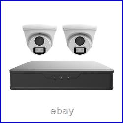 Uniarch CCTV System 2/4 Security Camera Kit Colour Night Vision HD 1080P