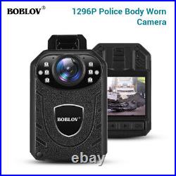 Upgrade 1296P Body Cameras Night Vision With Audio Support up to 128G TF Card Kit