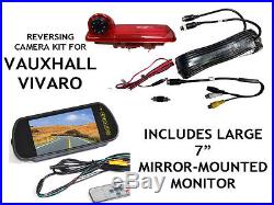 Vauxhall Vivaro Reversing Camera Kit For Brake Light Integration (2014 -Present)