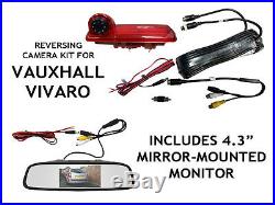 Vauxhall Vivaro Reversing Camera Kit For Brake Light Integration (2014 -Present)