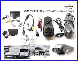 Vw crafter 2016 2017 2018 Rear reversing camera kit brake light reverse parking