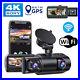 WIFI GPS 4K WiFi Dash Cam Dual Lens Car DVR Front Rear Dash Camera Night Vision