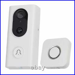 WiFi Camera Doorbell and Chime Kit Wireless PIR Security Smart App Timeguard