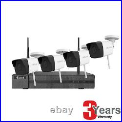 Wifi Cctv System Hikvision Hilook 2mp Kit Bullet Cameras 1080p 1tb Outdoor Night