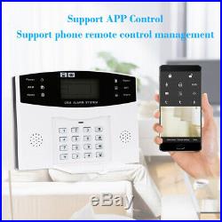 Wifi GSM Autodial Text Home Office Security Burglar Intruder Alarm System Kit