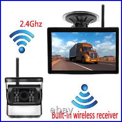 Wireless 5 Caravan Van RVs Bus Truck Rear View Monitor HD Reversing Camera Kit