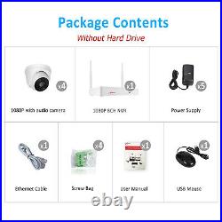 Wireless Audio Security Camera System 8CH WiFi HD 2MP CCTV IP Home Kit IR Night