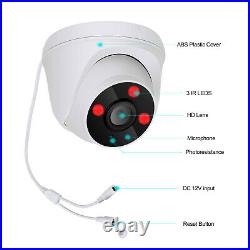 Wireless Audio Security Camera System 8CH WiFi HD 2MP CCTV IP Home Kit IR Night