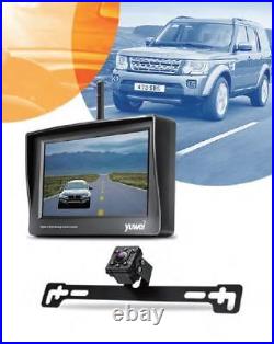Wireless CCD Camera Wide Angle System 4.3 Night Vision LCD Monitor Kit For Car