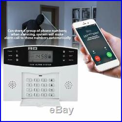 Wireless GSM SMS WiFi Smart Home House Office Security Burglar Alarm Systems Kit