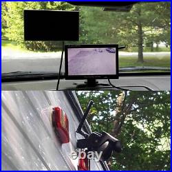 Wireless Rear View Reversing Camera 7 Monitor Kit for Truck Trailer Horse Box
