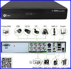 XVIM 1080P CCTV Camera System Full HD 8CH DVR HD Outdoor Family Security Kit