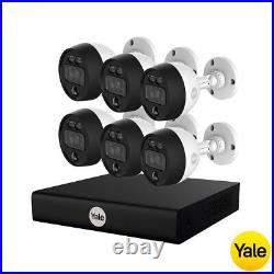 Yale 6 Camera Smart Motion CCTV Kit YSV-6CSMD-8CK