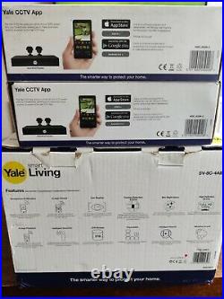 Yale Smart Home CCTV Kit. Inc 4 Internal And 4 External Camera
