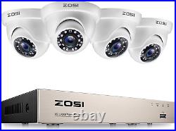 ZOSI 1080P CCTV Camera System 8 Channel H. 265+ 5MP Lite Surveillance DVR Kit and