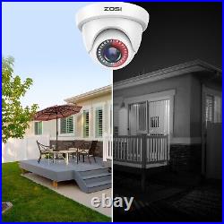 ZOSI 1080P Dome CCTV IR Camera With BNC Cables For Home Security System Outdoor