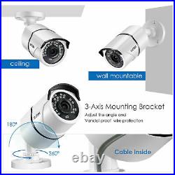 ZOSI 5MP CCTV Home Security Camera System Kit 8CH DVR Outdoor Night Vision HD
