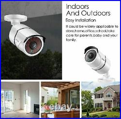 ZOSI 8MP CCTV 4K DVR 4CH System Outdoor Vivid Home HD Camera Security Kit IP67
