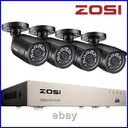 ZOSI Home Security Camera CCTV System Kit 8CH 1080N HDMI DVR 3000TVL Outdoor HD
