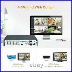ZOSI Home Security Camera CCTV System Kit 8CH 1080N HDMI DVR 3000TVL Outdoor HD