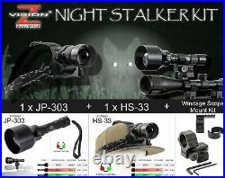 Z VISION NIGHT STALKER KIT 1 x JP-303 + 1 x HS-33 + 1 x Rail Mounting Kit