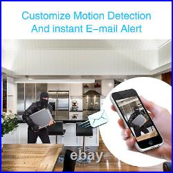 Zoohi Wireless CCTV 1080P NVR Kit HD WiFi IP Camera Home Security System Outdoor